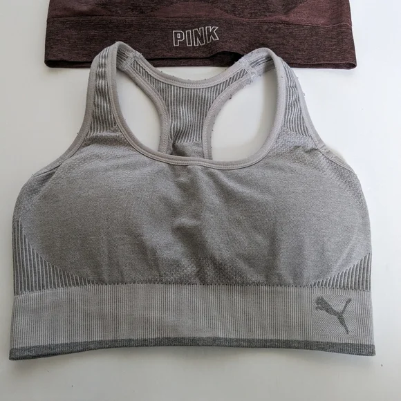 Pink and Puma Sports Bras Medium/Small - Picture 6 of 6